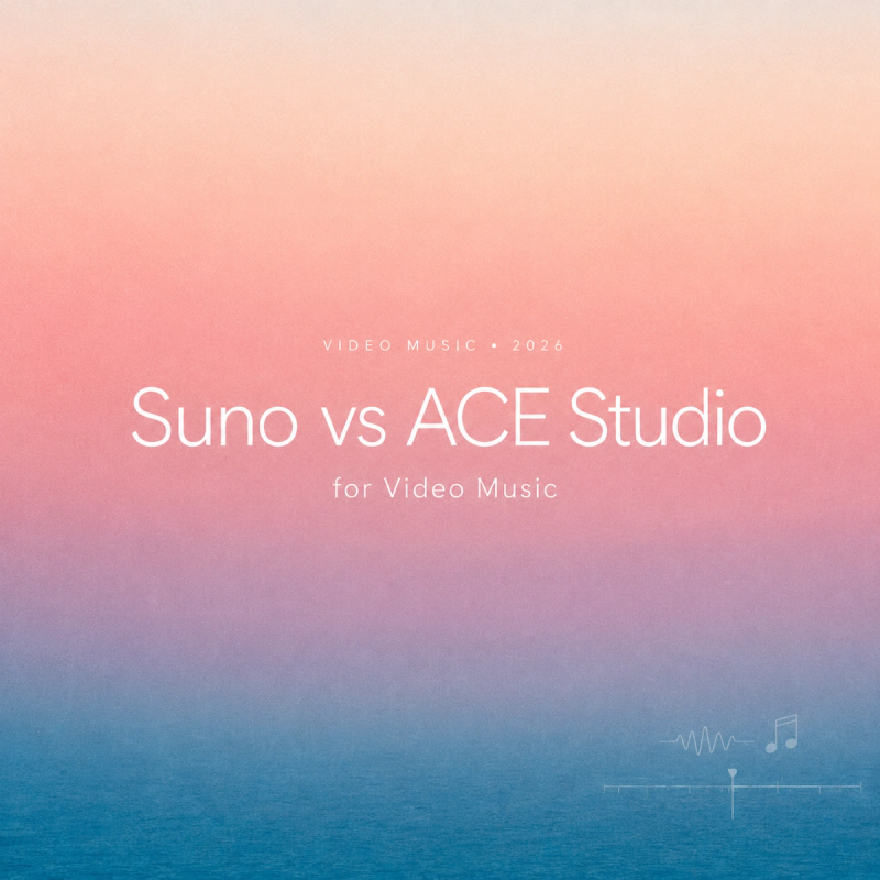 In this Suno vs ACE Studio comparison, we explore the best AI generation platform for video music creation.