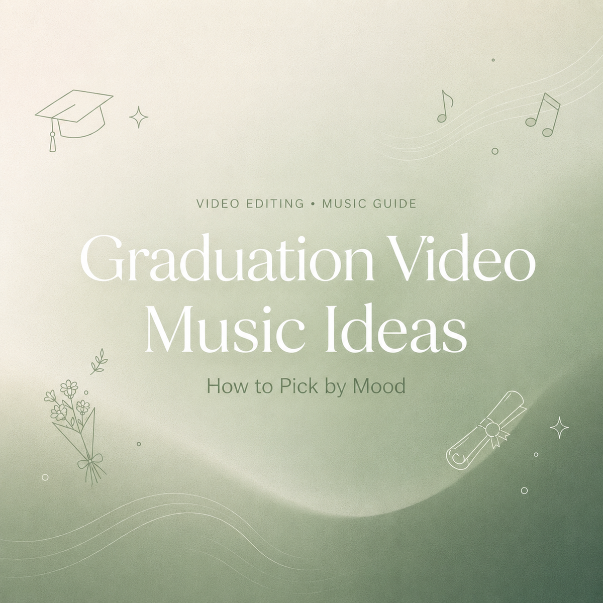 Discover top graduation video music ideas and learn how to pick the perfect song by mood for your special video.