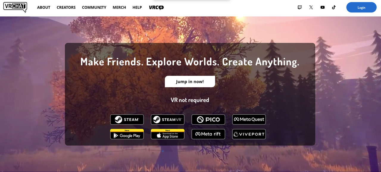 Explore VRChat virtual worlds and create immersive soundscapes with our video-to-music platform.