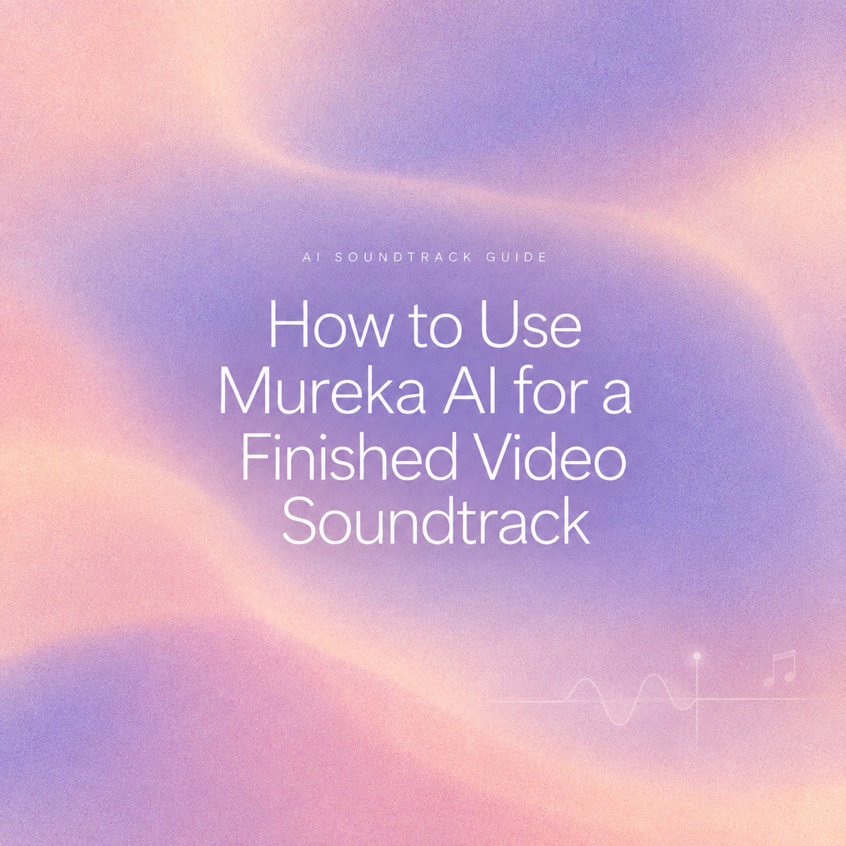 Learn how to use mureka ai to create a finished video soundtrack with this comprehensive step by step tutorial.