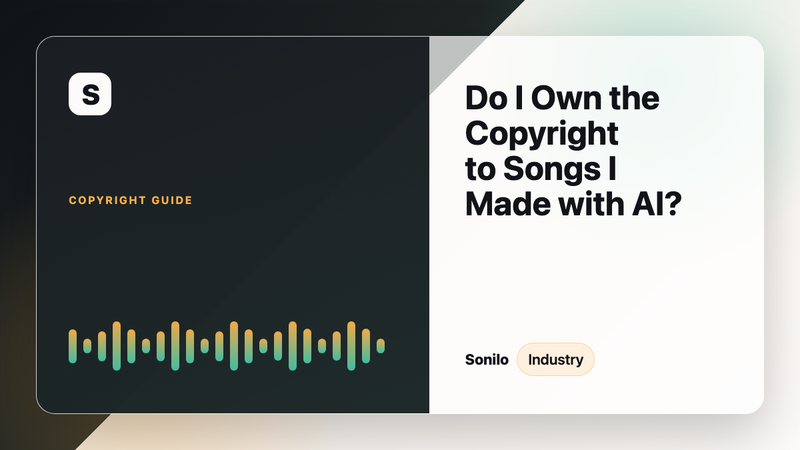Do I Own the Copyright to Songs I Made with AI? cover image