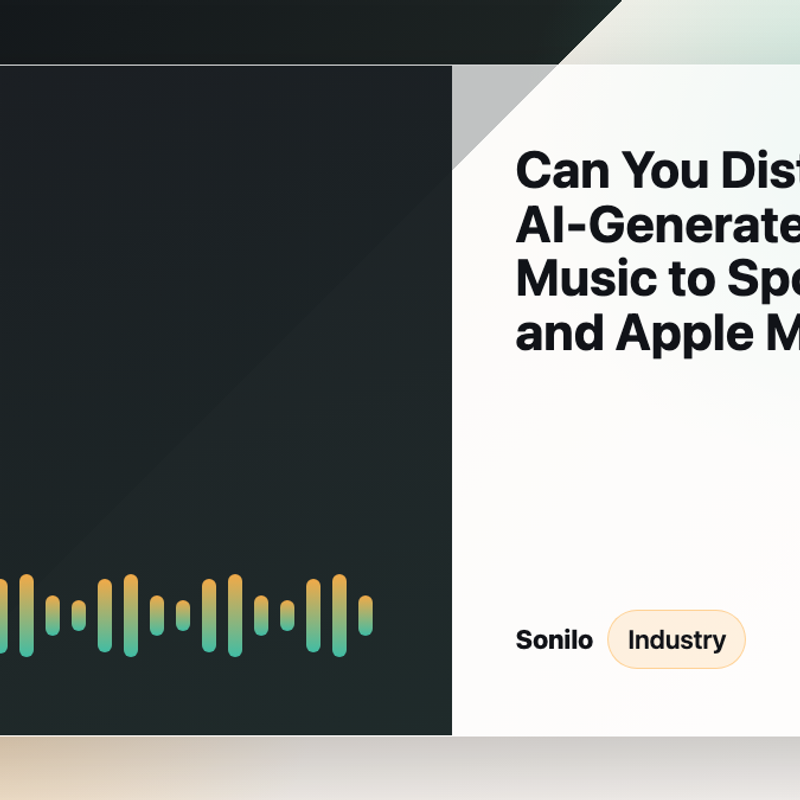 Can You Distribute AI-Generated Music to Spotify and Apple Music? cover image