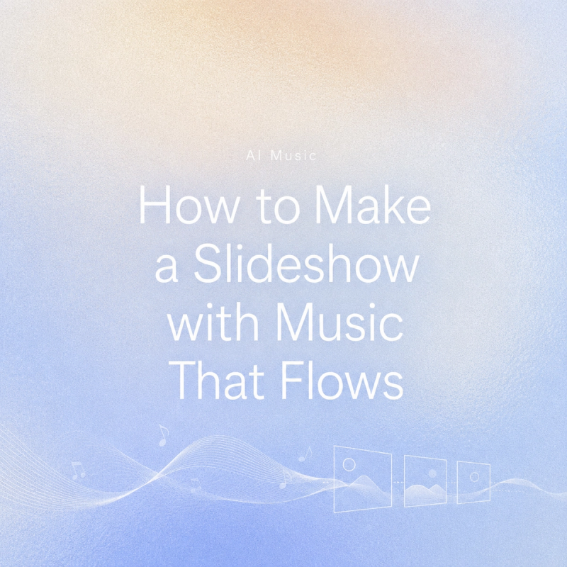 Learn how to make a slideshow with music that flows perfectly with this complete guide.