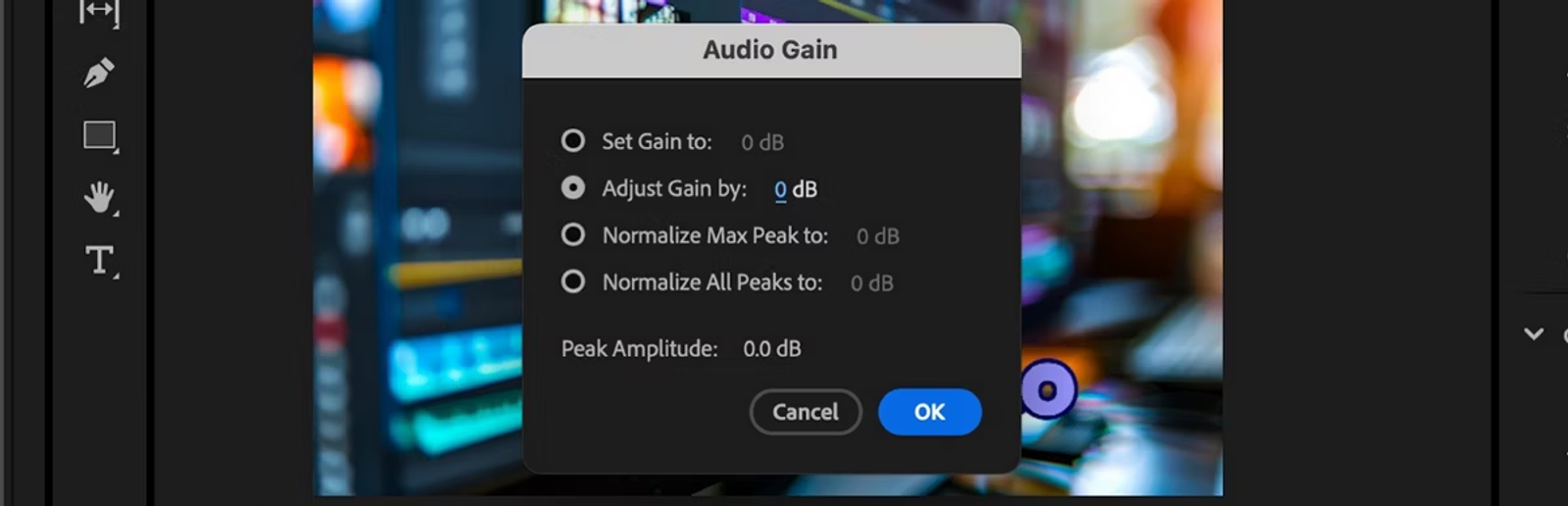 Adjusting clip gain is a crucial step in how to add audio to a video, ensuring optimal volume levels without distortion.