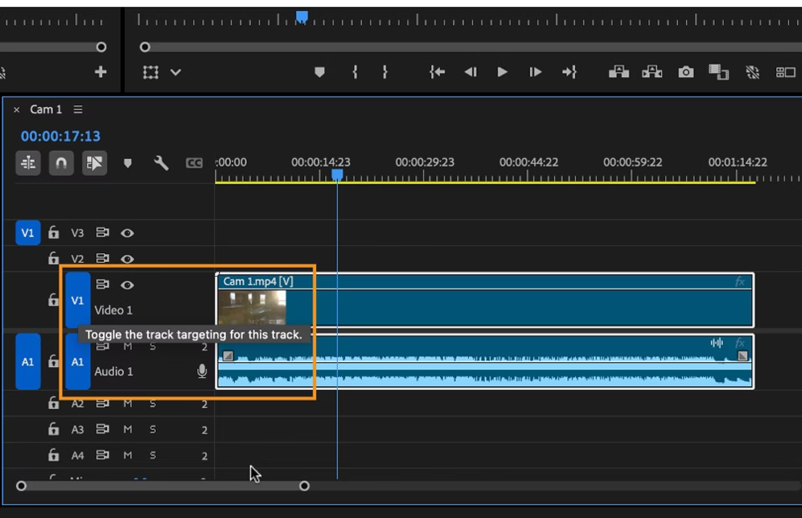 See how to add music to premiere pro by dragging your audio clip onto the timeline track.
