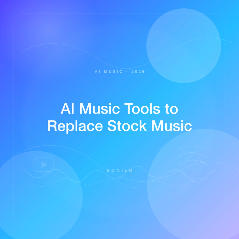 What Are the Best AI Music Tools for Replacing Stock Music Libraries in Video Projects? cover image