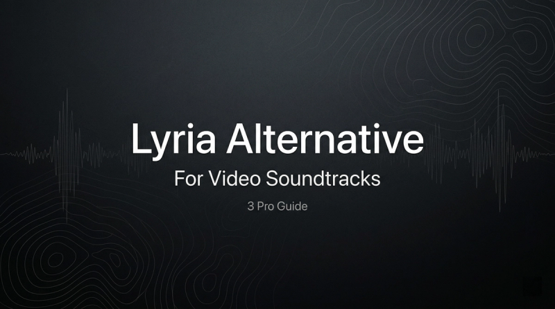 Discover the best Lyria 3 Pro alternative for generating custom video soundtracks and enhancing your audio projects.