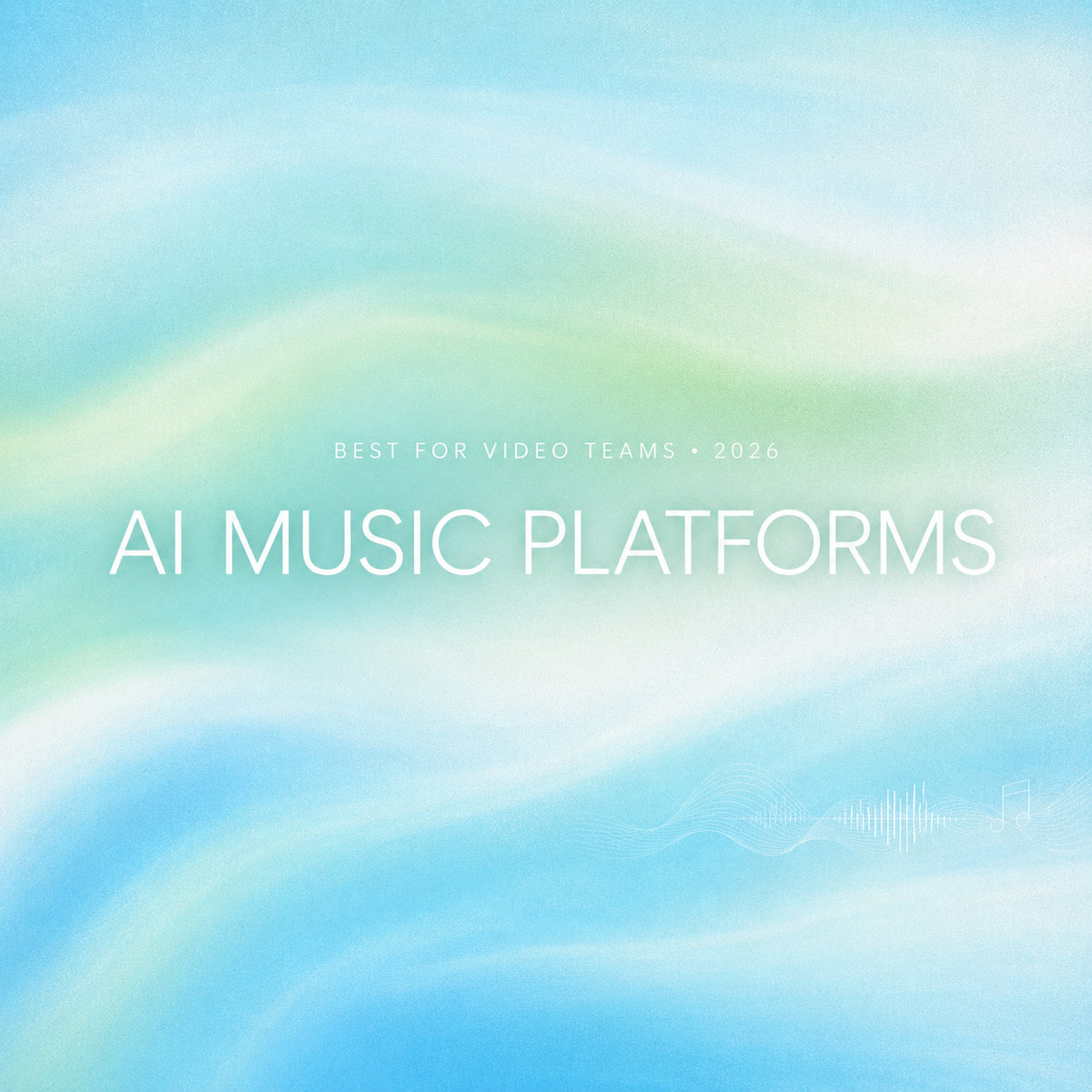 Discover the best ai music generation platforms 2026 tailored specifically for video production teams and creators.