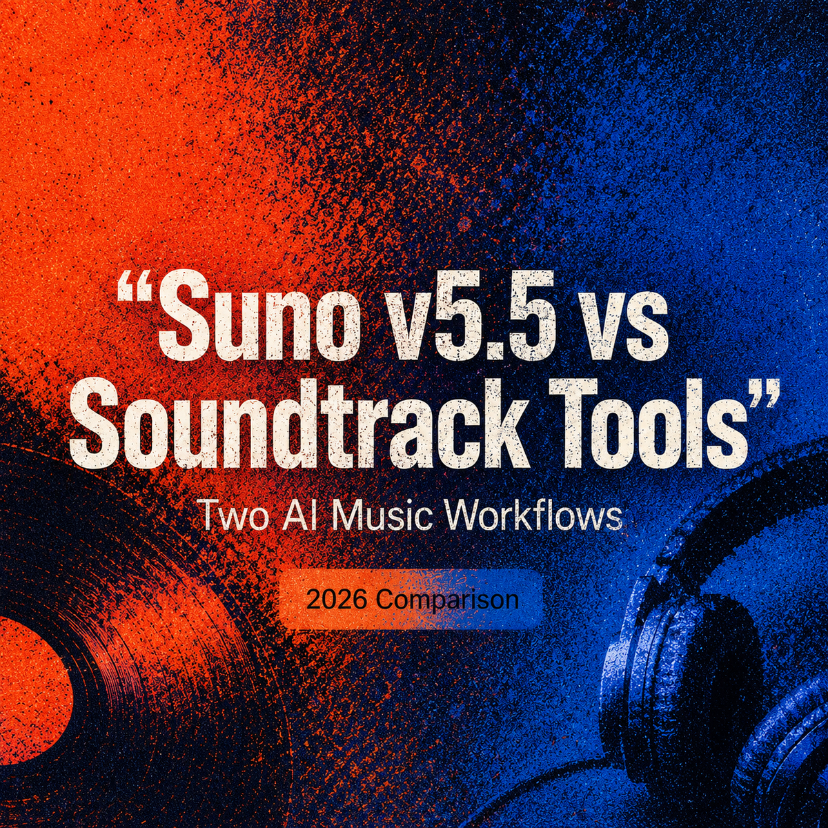 2026 guide comparing Suno v5.5 with other AI tools when using suno for video soundtrack.