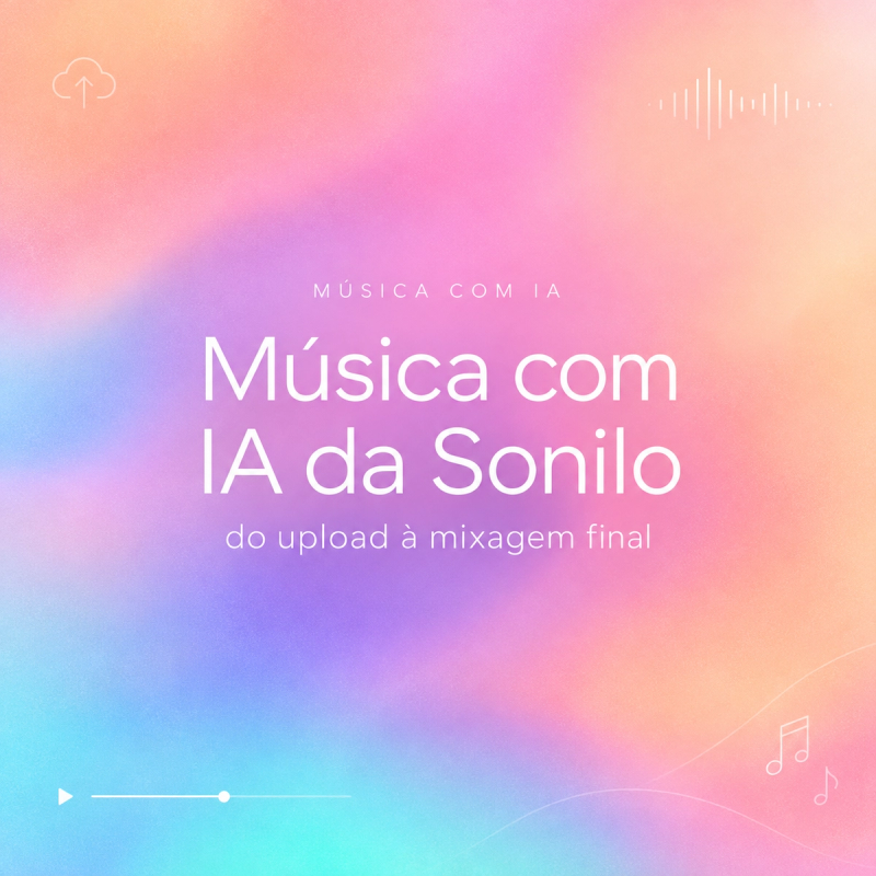 Aprenda a adicionar música a um vídeo com a Sonilo, do upload inicial até a mixagem final com inteligência artificial.