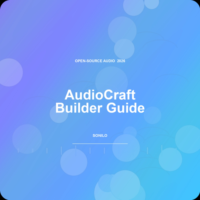 Sonilo blog cover for Meta's AudioCraft Framework: A Builder's Guide to MusicGen, AudioGen, and EnCodec