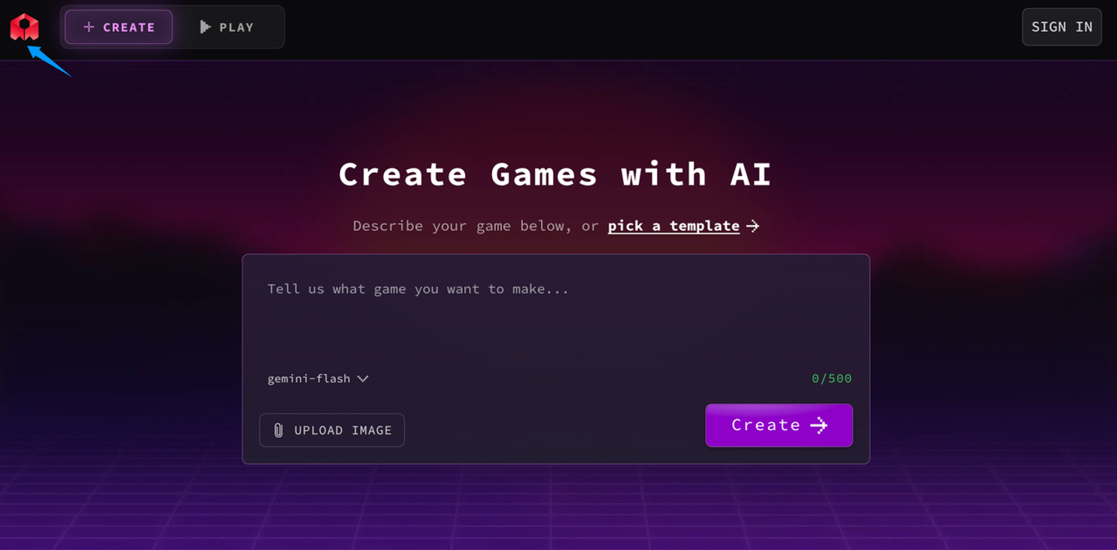 Start your dev journey with this Best AI Game Asset Generator that helps you create complete games using AI prompts.