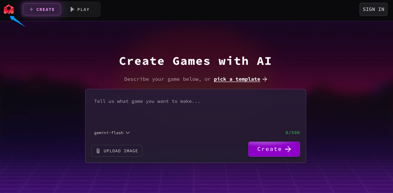 Start your dev journey with this Best AI Game Asset Generator that helps you create complete games using AI prompts.
