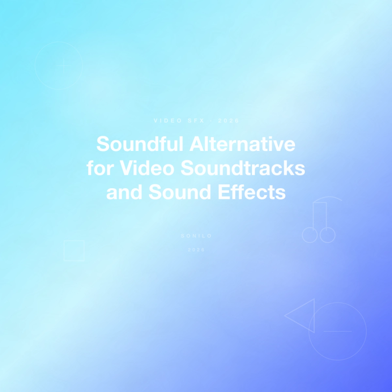 Soundful Alternative for Video Soundtracks and Sound Effects cover image