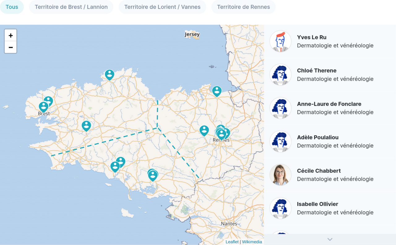 Carte Oncobreizh