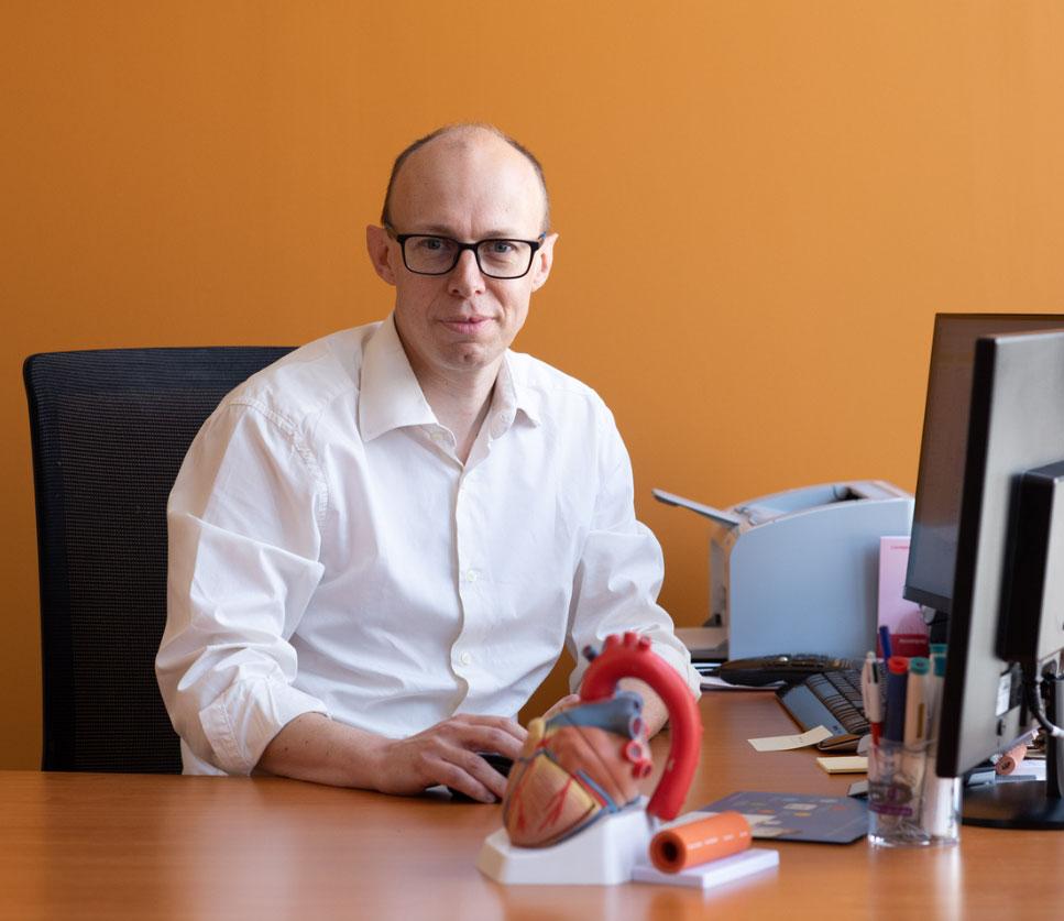 Dr Olivier de Sauniere, cardiologue libéral