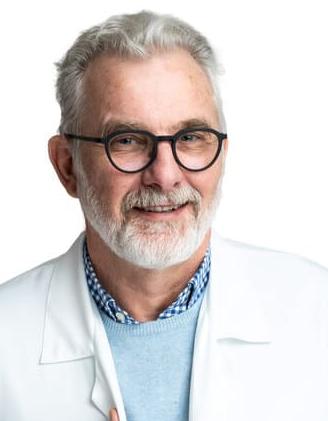 Photographie du Pr Betrand Richert, dermatologue au CHU Brugmann