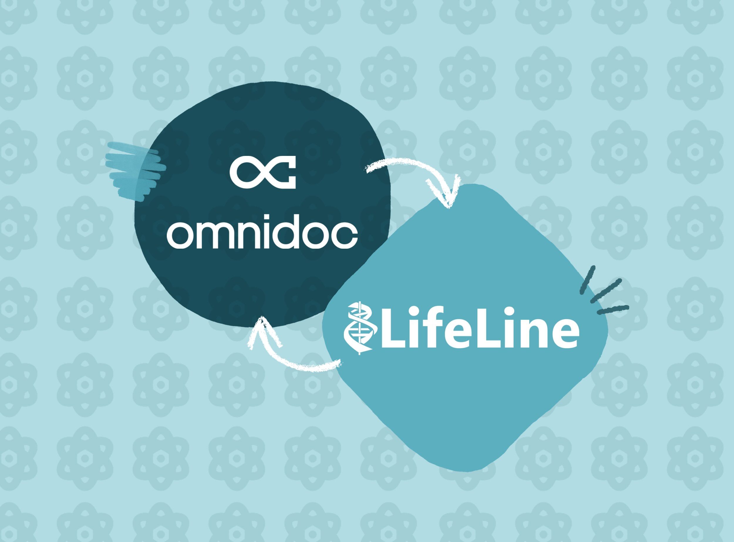 Logos des logiciels Omnidoc et Lifeline