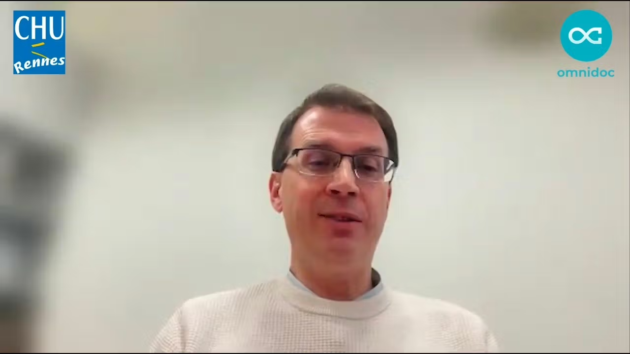 Le Pr Bouguen du CHU de Rennes