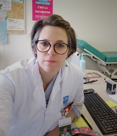 Dr Marie Costes, médecin gériatre et référente télémédecine au CHU de Rennes