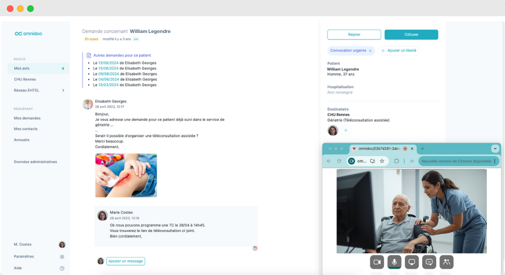 téléconsultation assistée