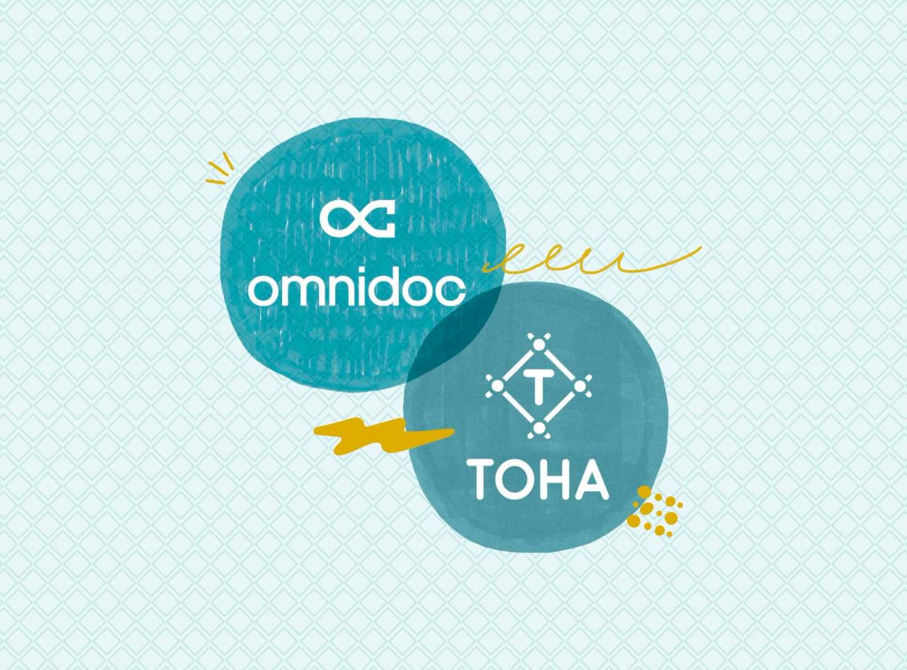 Logos de Omnidoc et Toha