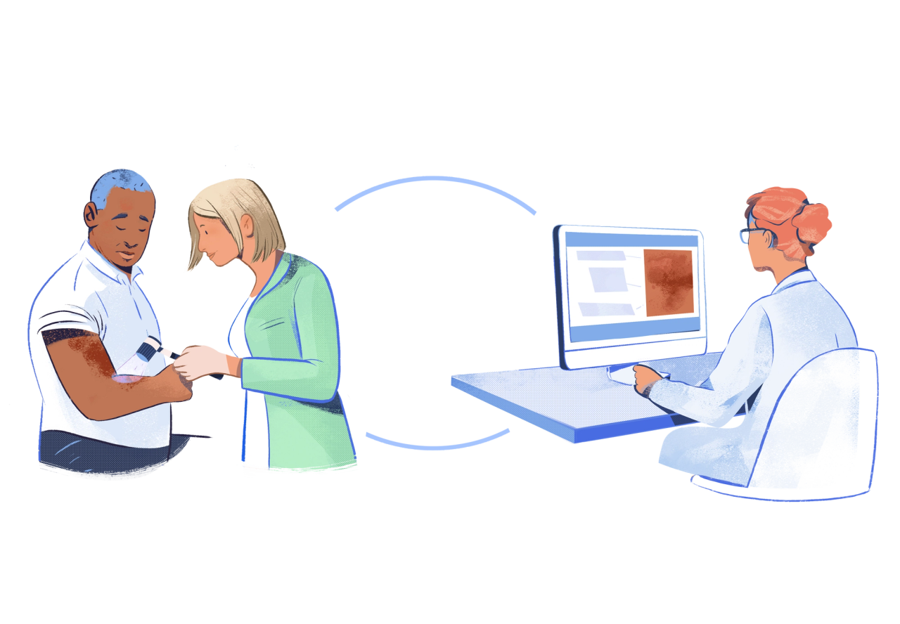 Telekonsil auf der Omnidoc-Plattform