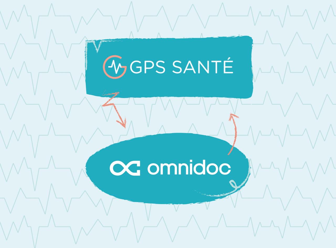 Logos Omnidoc et GPS Santé