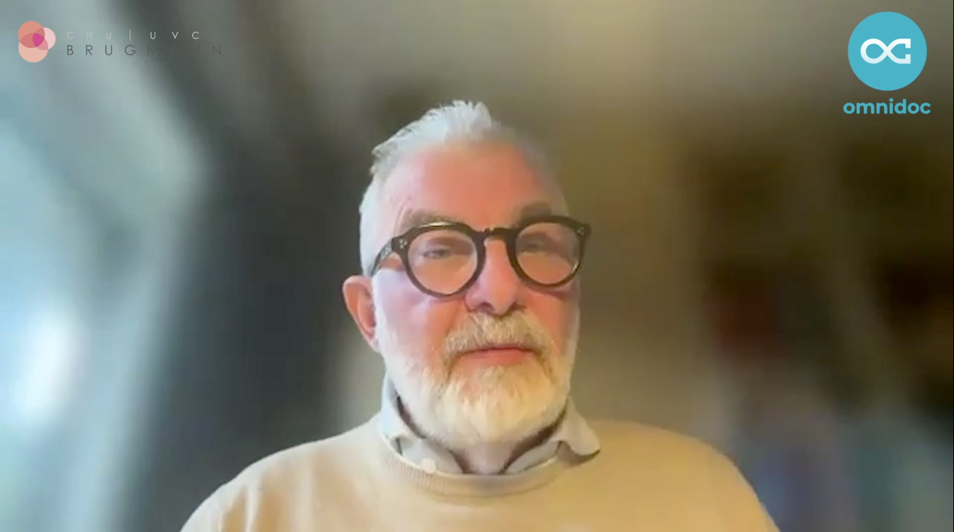 Photographie du Pr Bertrand Richert du CHU Brugmann