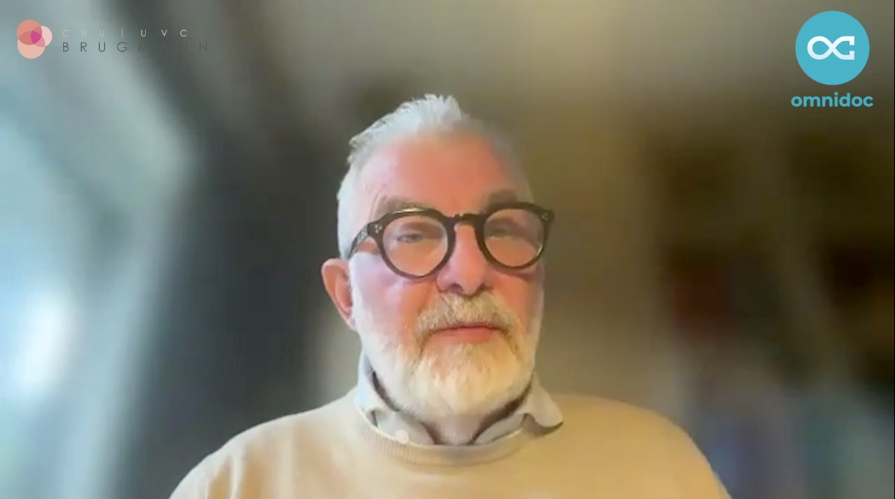 Photographie du Pr Bertrand Richert du CHU Brugmann