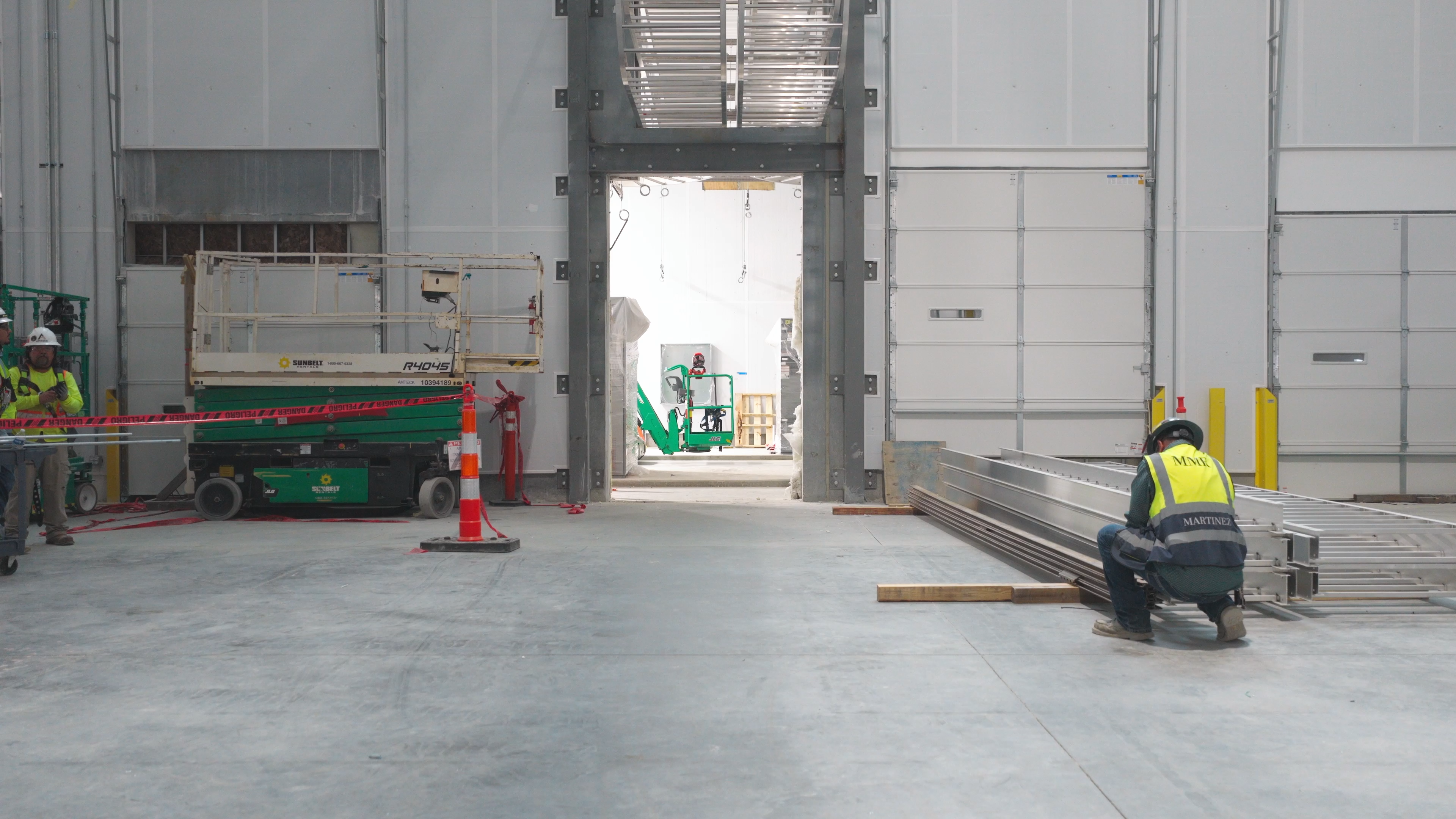 Benson facility loading bay