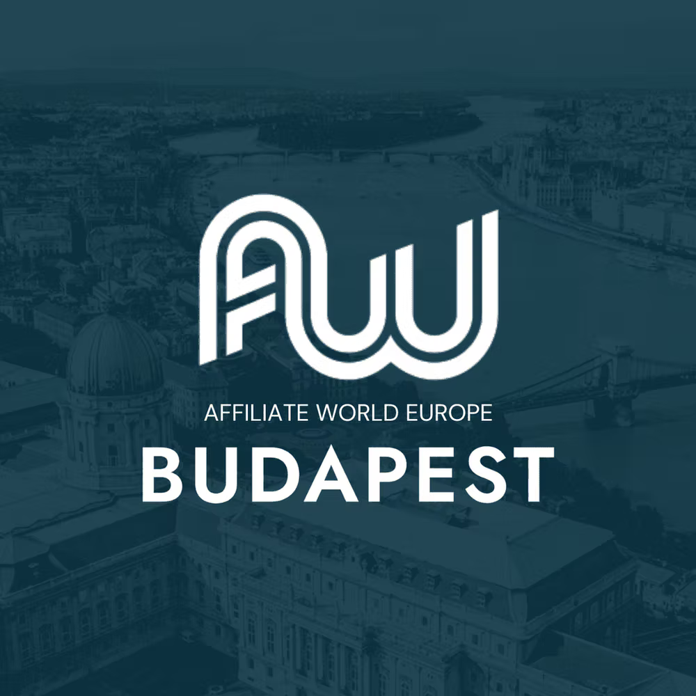 Affiliate World Europe Budapest event branding