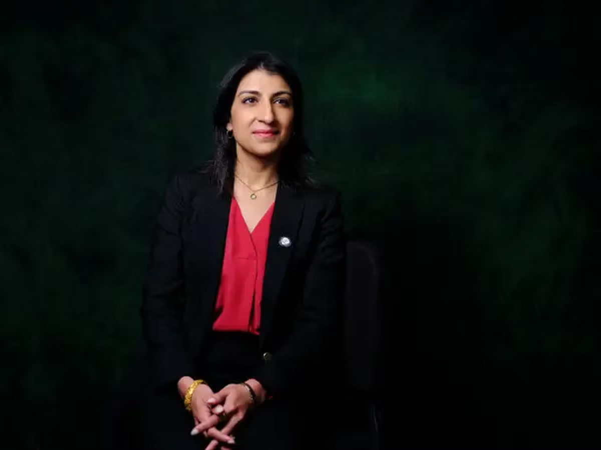 Former FTC Chair Lina Khan.