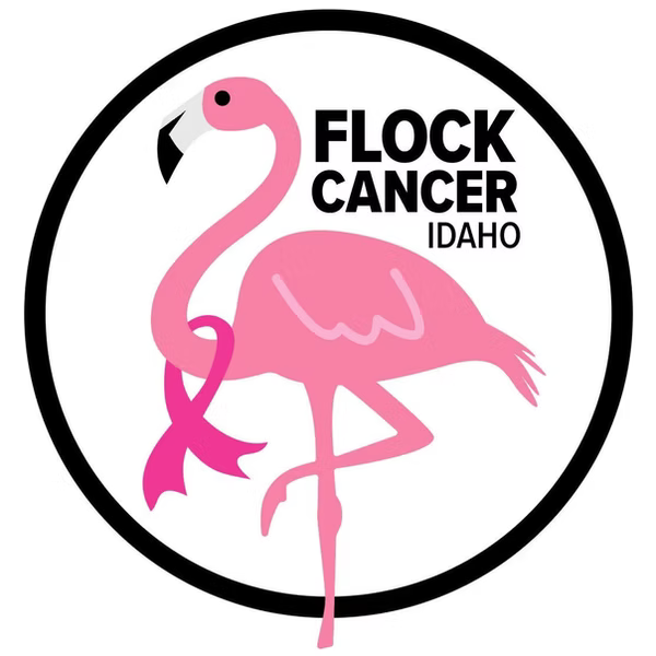 Flock Cancer Idaho logo