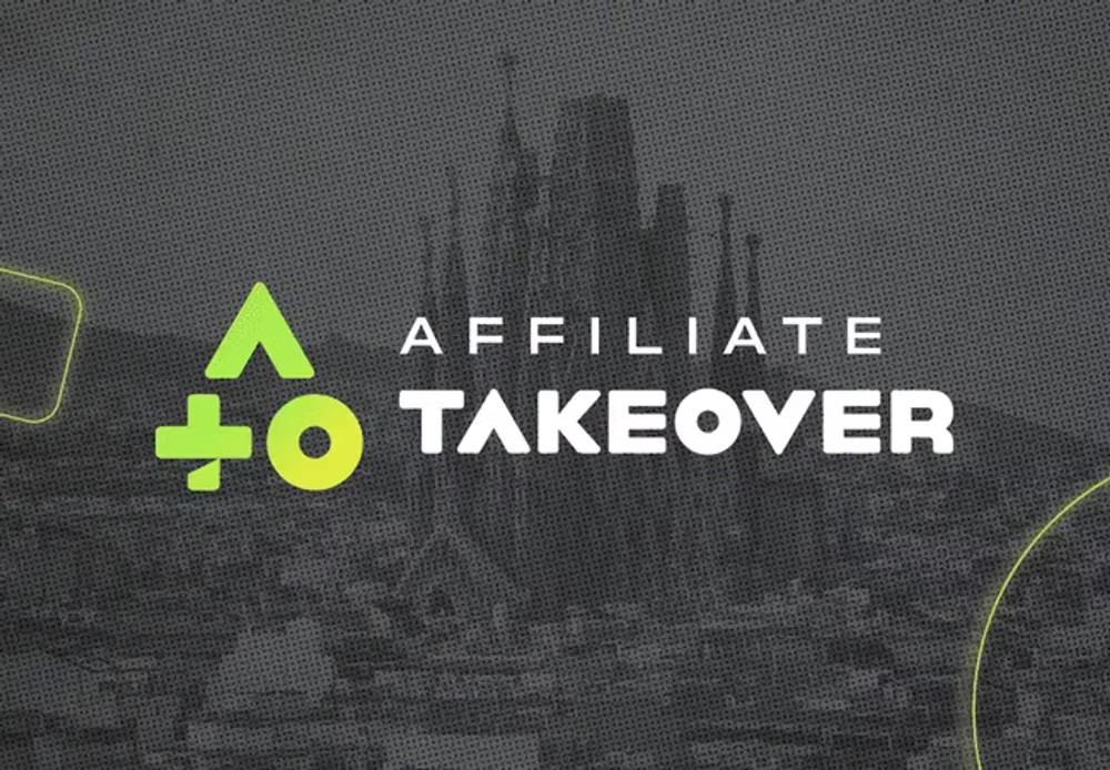 Affiliate Takeover Barcelona event branding