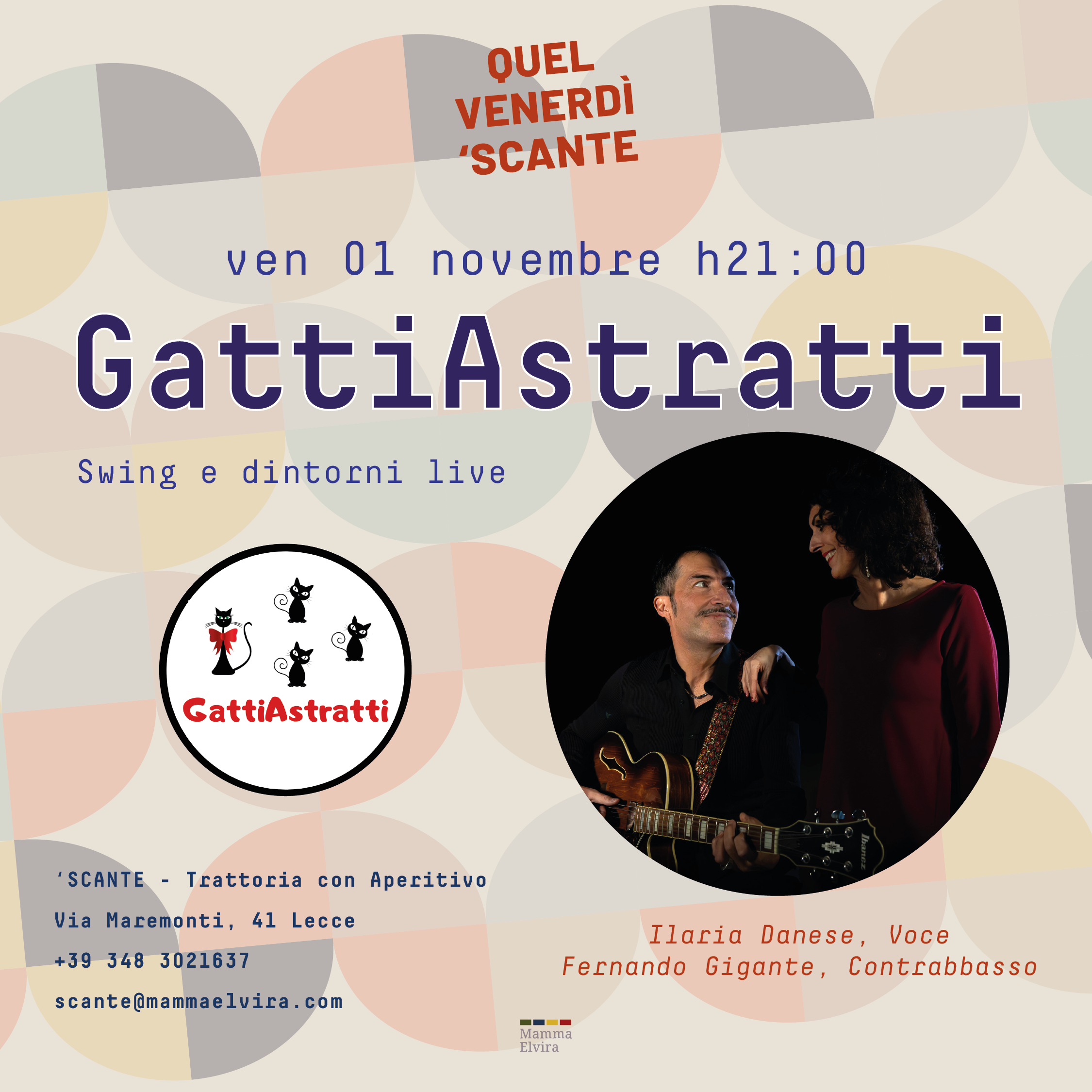 Gatti Astratti live cover image