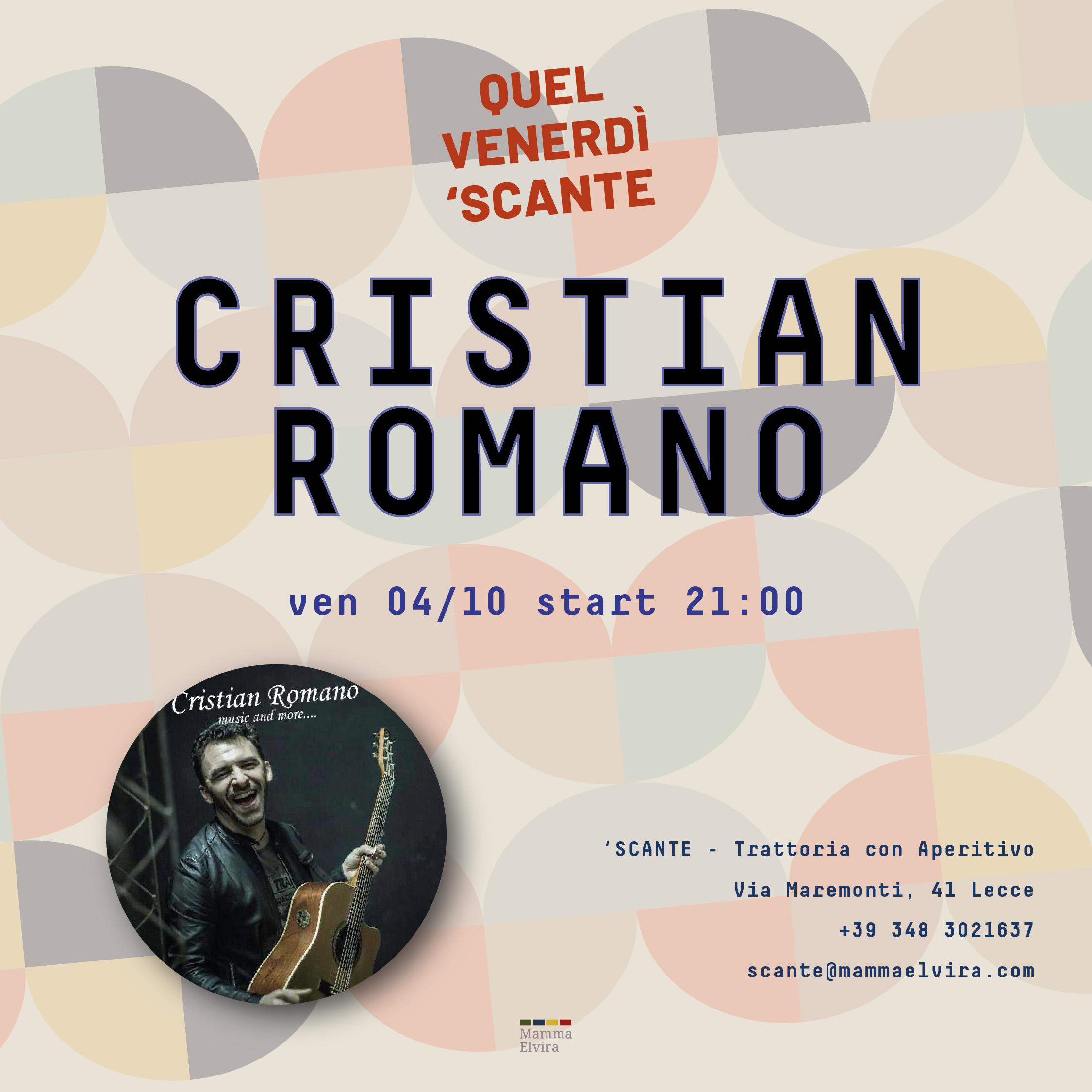 Cristian Romano live cover image