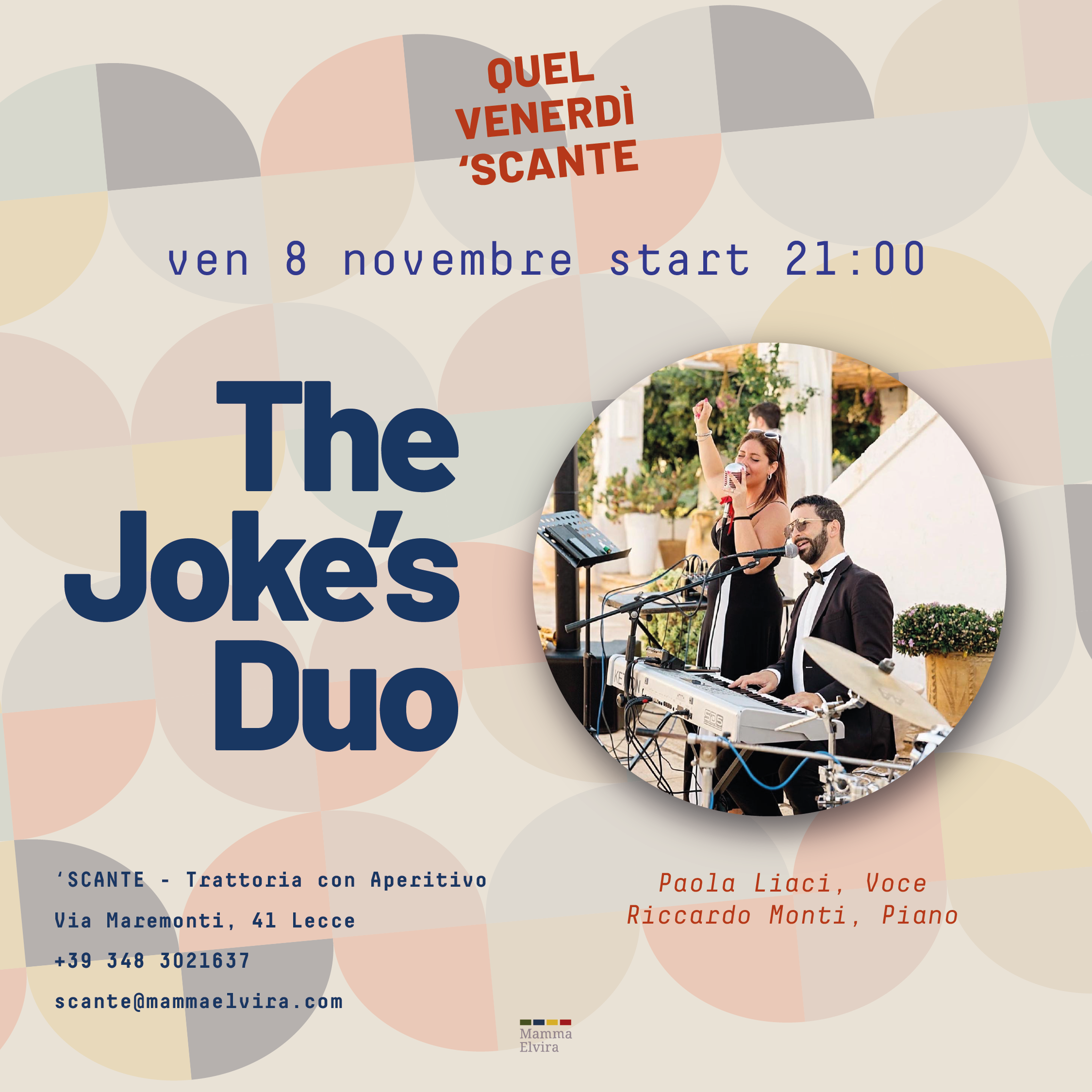 The Joke's Duo live swing cover image