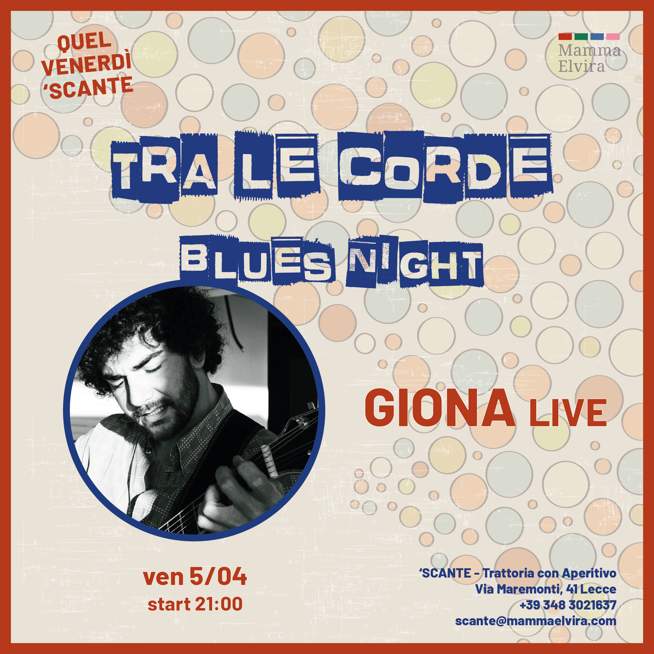 Tra le Corde, Blues Night cover image