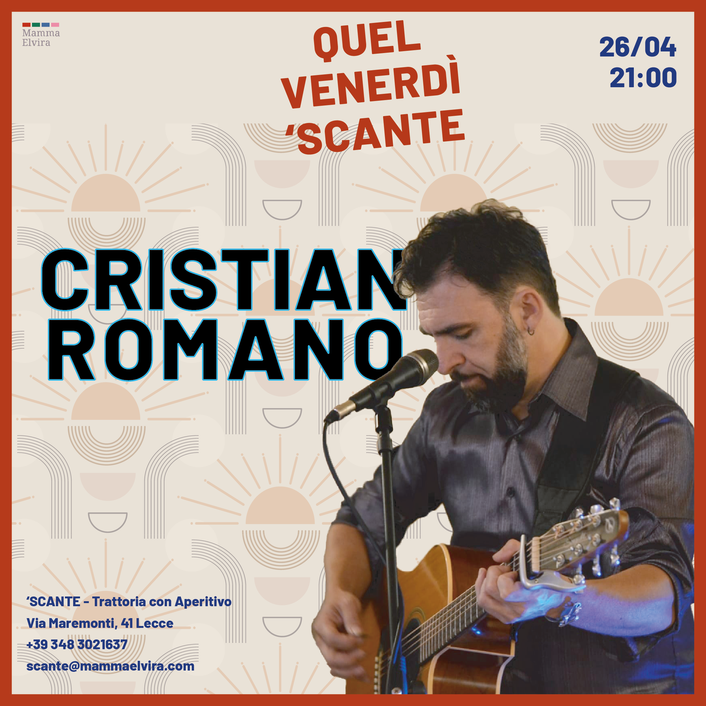 Cristian Romano Live cover image