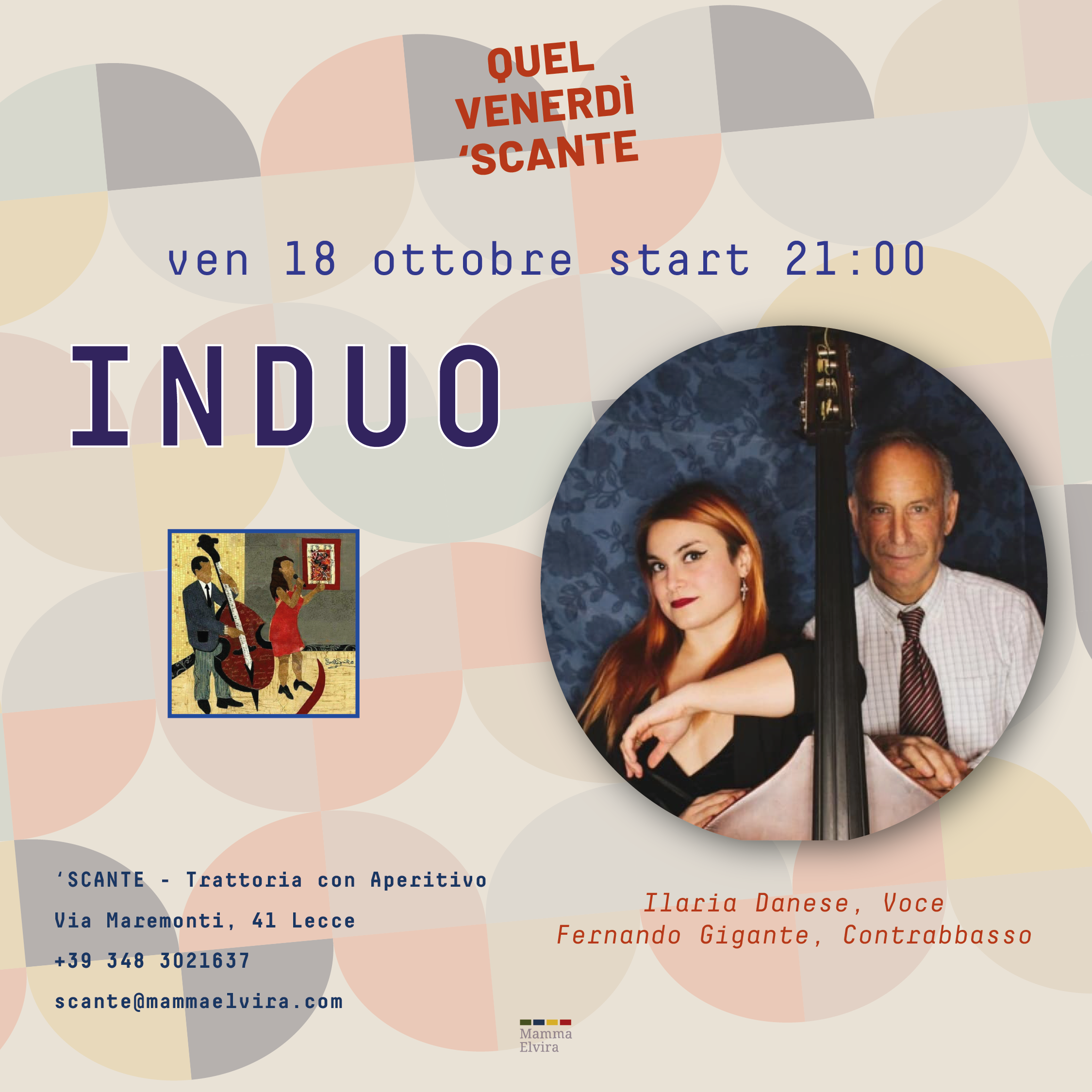 Induo, Voce e Contrabbasso cover image