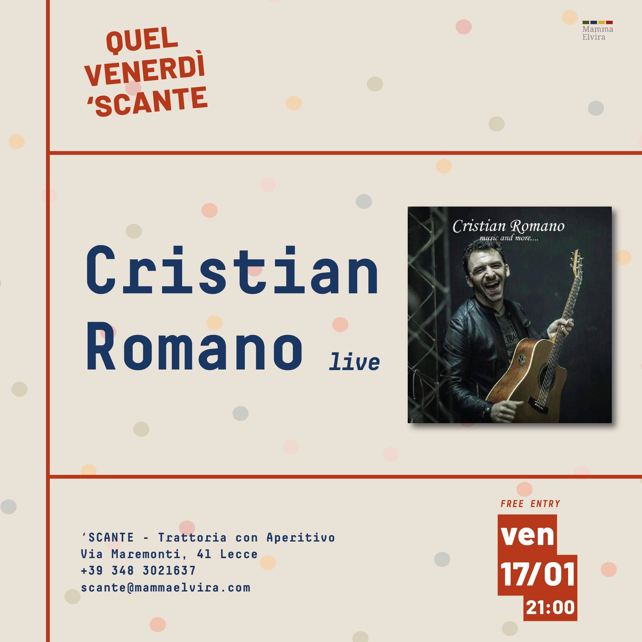 Cristian Romano Live cover image