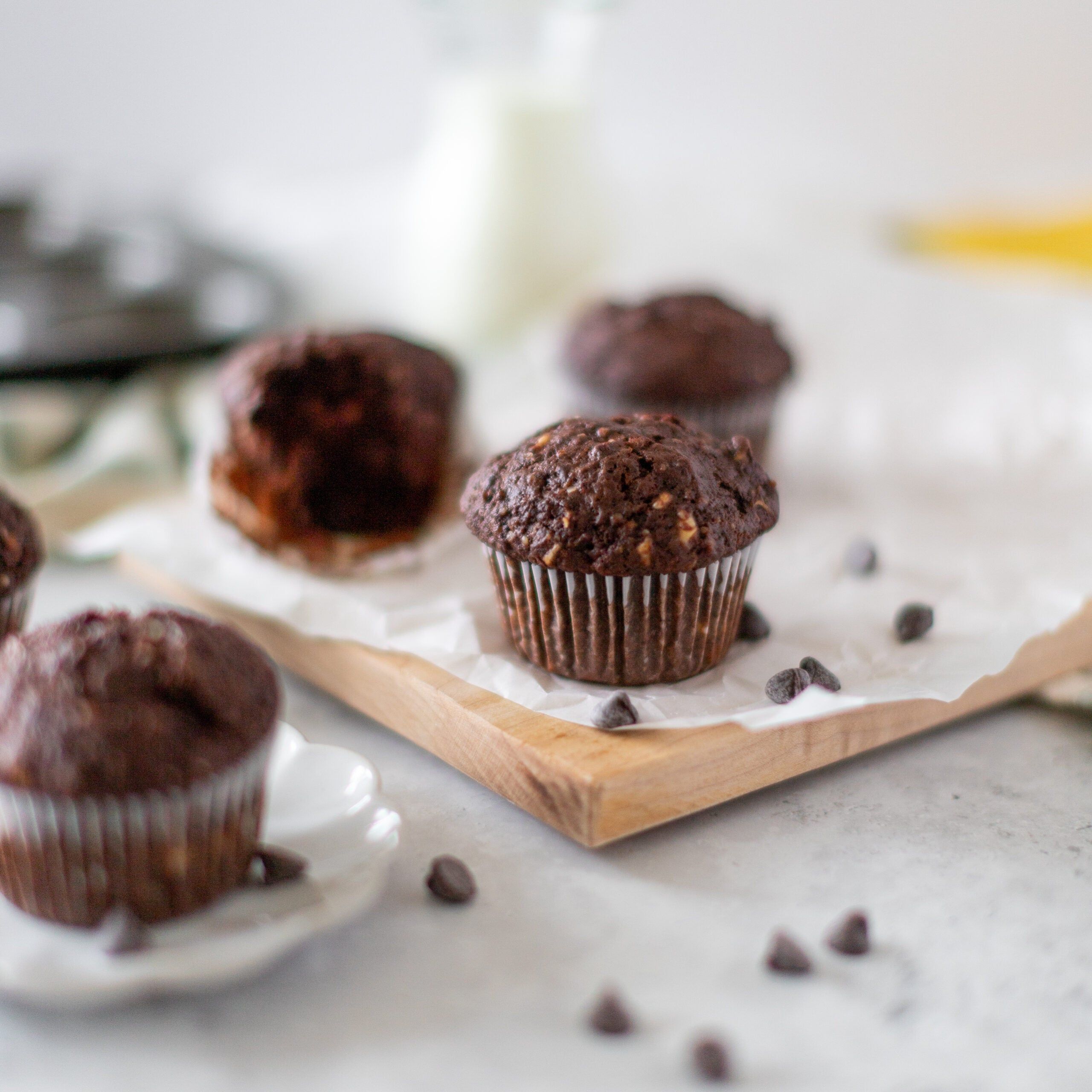 chocolate muffins
