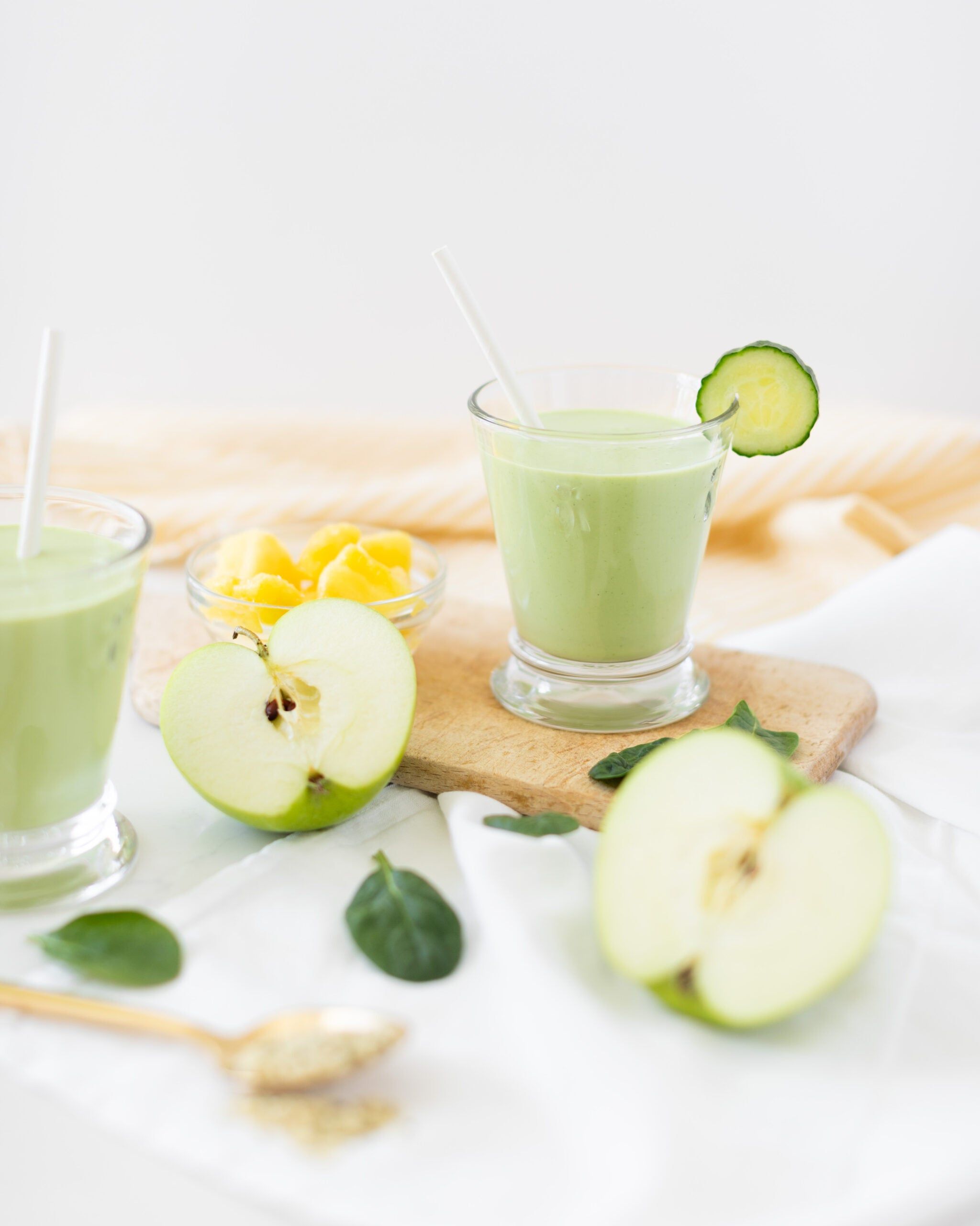green apple smoothies