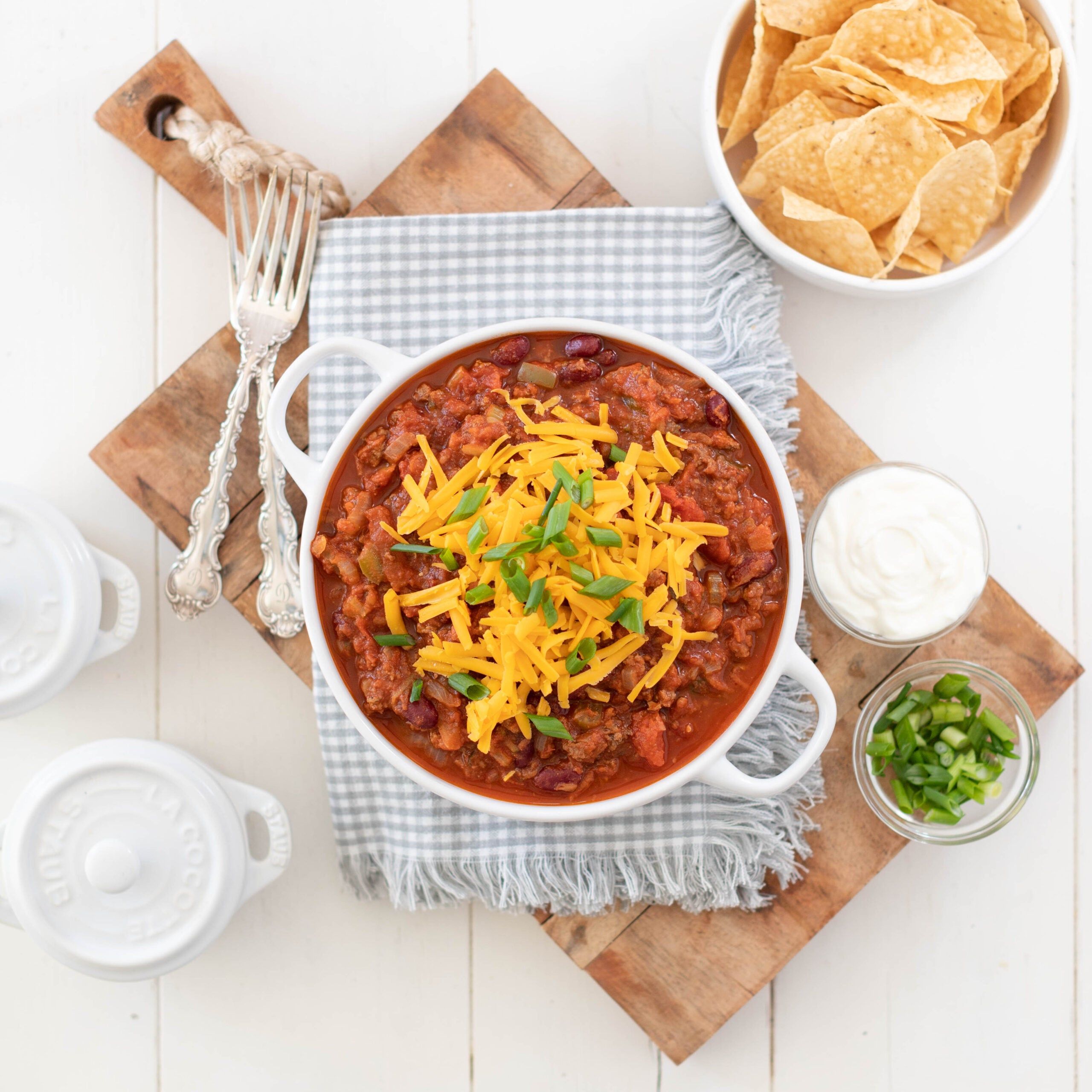 chili in a pot