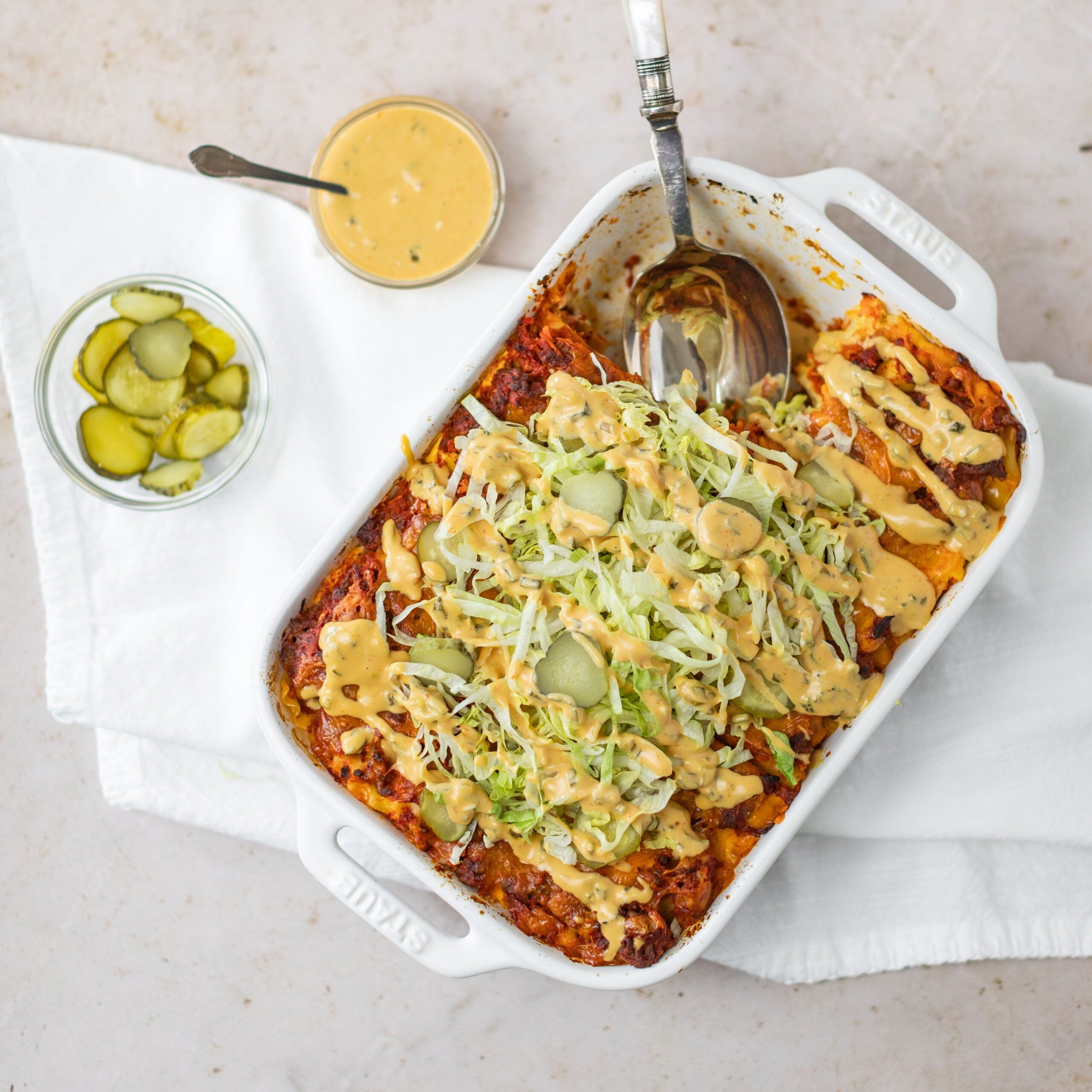 Cheeseburger Lasagna