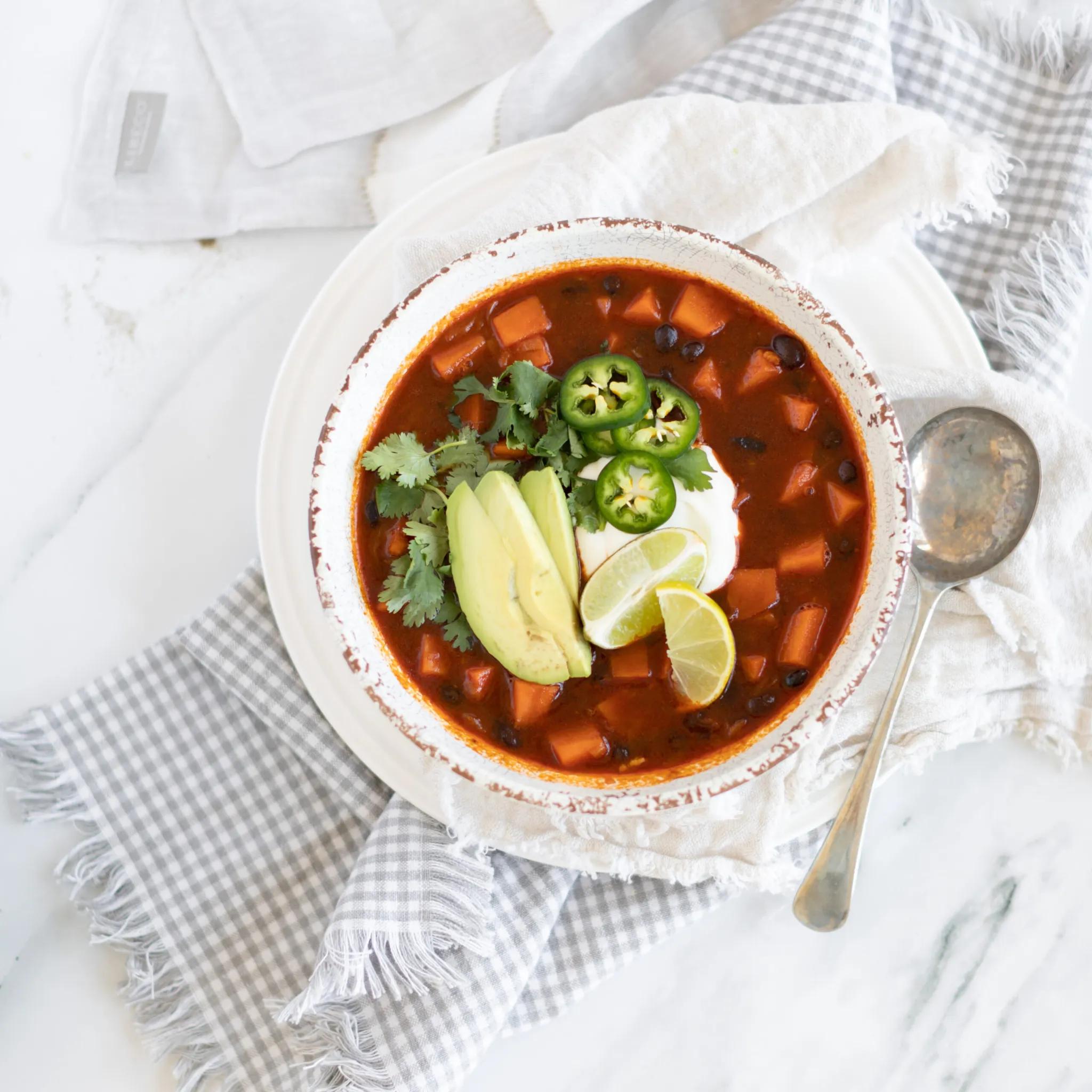 black bean soup