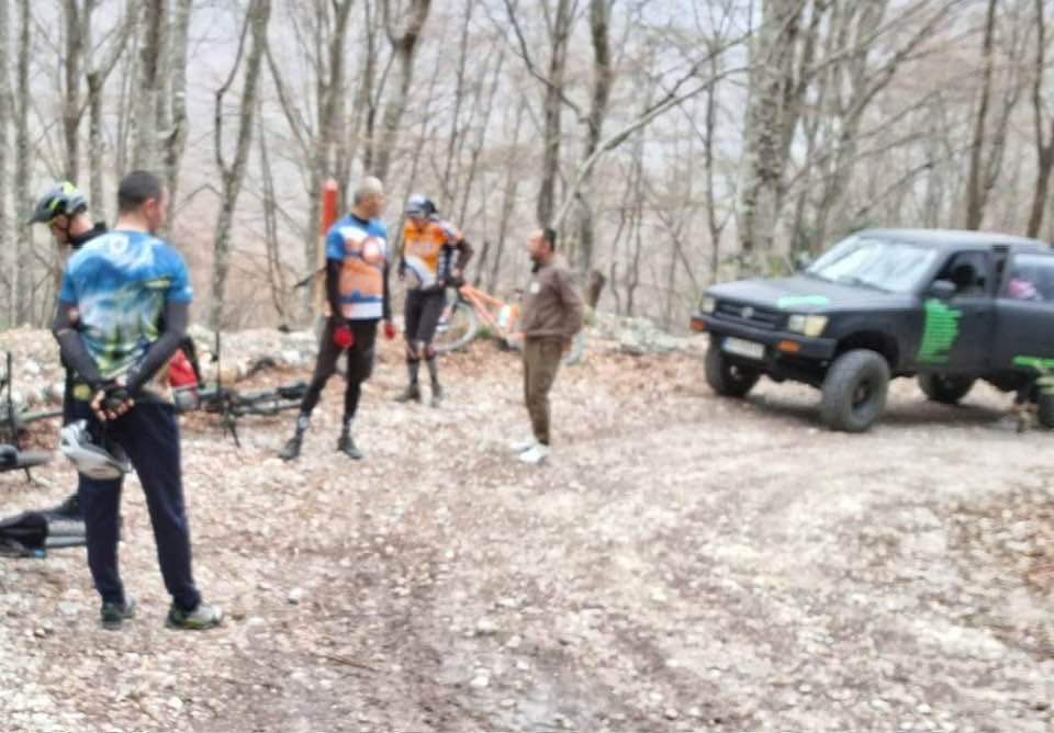 Прва контролна на стаза до #Куртовица спремање за  12-ти outdoor festival „АЗОТ мтб Предизвик 2026“ Veles Biking