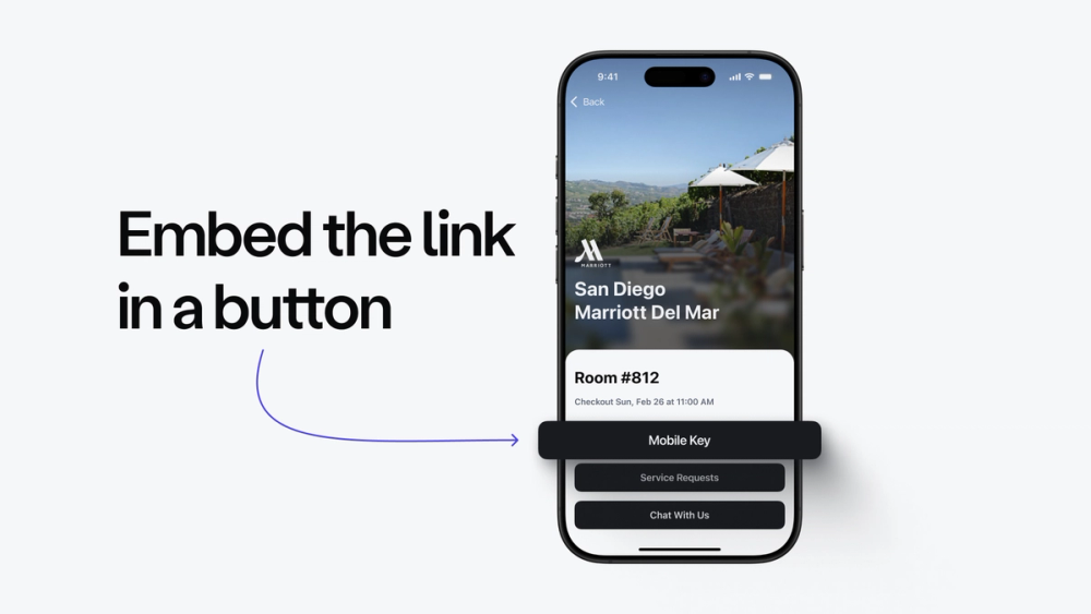 Deliver the Instant Key through text, email, or your own app.