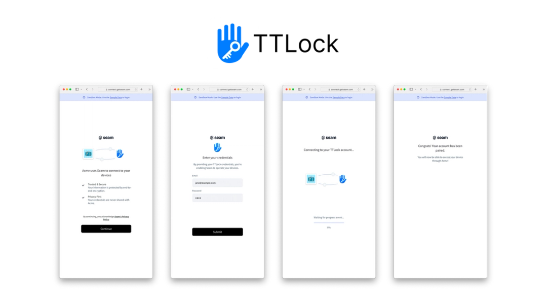 TTLock Authflow